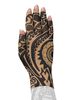 Lymphedivas Fierce Beige Lymphoedema Glove Modelled