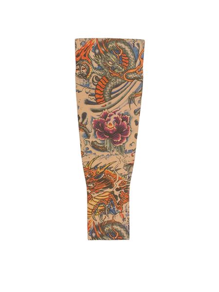 Lymphedivas Lotus Dragon Tattoo Lymphoedema Sleeve Reverse Pattern