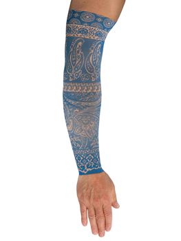 LympheDIVAS Blue Bandit Mans Compression Sleeve