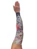 Bloomin Betty Dark Lymphoedema Sleeve