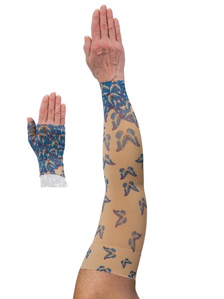 Flutter Lymphoedema Sleeve and Gauntlet Set