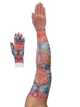 LympheDIVAS Festival Lymphoedema Sleeve and Glove Set