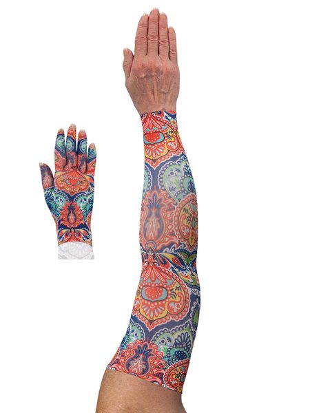 Festival Lymphoedema Sleeve and Glove Set