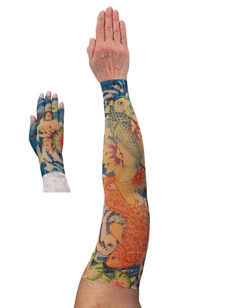 Koi Lymphoedema Sleeve and Glove Set