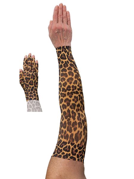 Leo Leopard Lymphoedema Sleeve and Glove Set