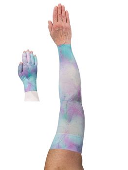 LympheDIVAS Luna Lymphoedema Sleeve and Glove Set