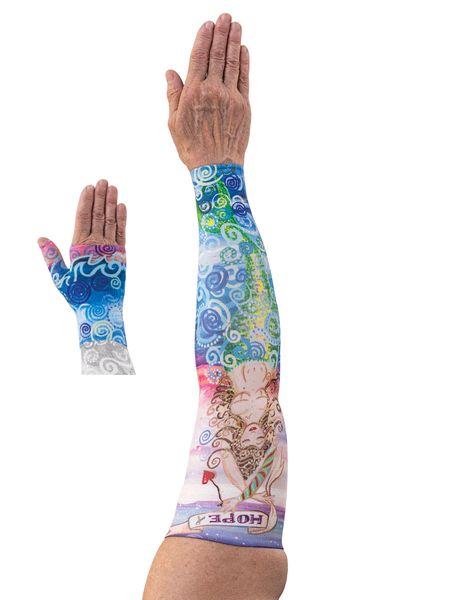 Hope Lymphoedema Sleeve and Gauntlet Set