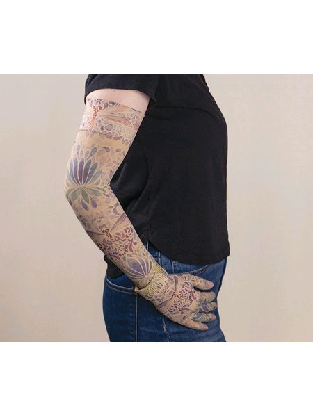 Dragonfly Sleeve and Glove