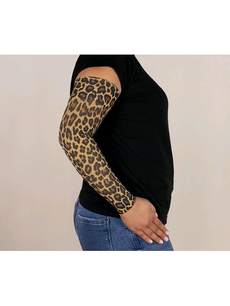 Leo Leopard Compression Sleeve