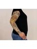 Lotus Dragon Tattoo Sleeve