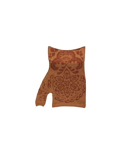 Lymphedivas Bodhi Mocha Gauntlet Pattern Reverse