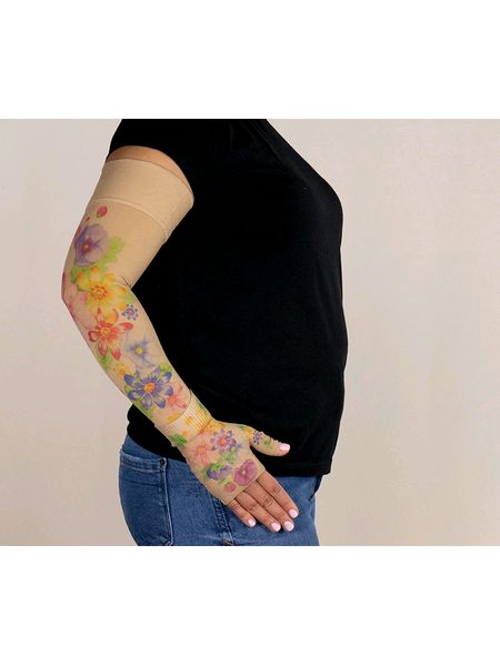 Dahlia Sleeve and Gauntlet