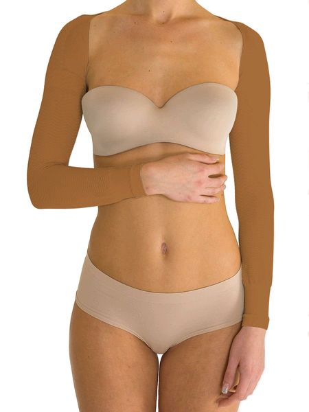 Solidea Silver Wave Slimming Sleeves Camel