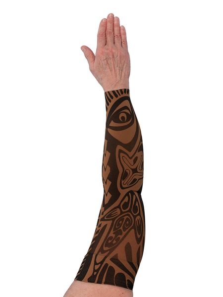 Lymphedivas Fierce Mocha Sleeve Reverse