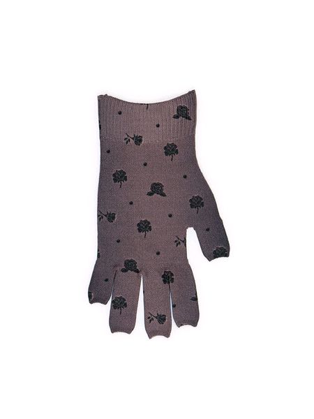 Rose Noir Beige Compression Glove Flat