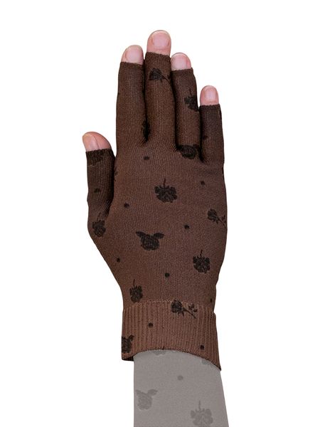 Rose Noir Mocha Lymphoedema Glove