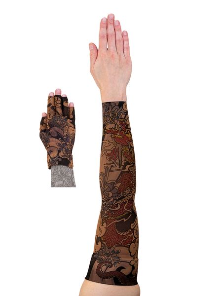 Dragons Lair Mocha Sleeve and Glove Set