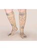 Dragonfly Closed Toe Compression Socks