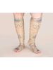 Dragonfly Open Toe Compression Socks