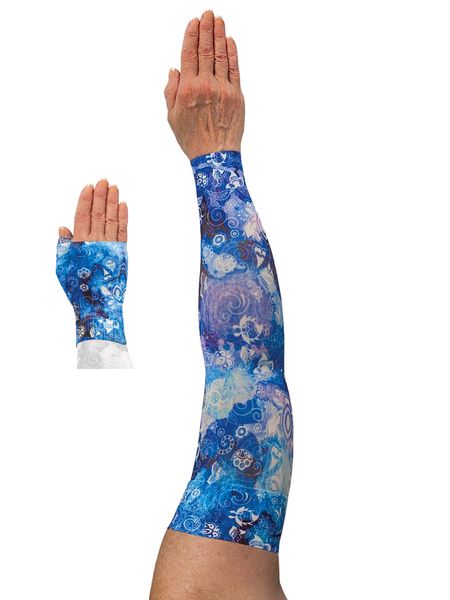 Sapphire Lymphoedema Sleeve and Gauntlet Set