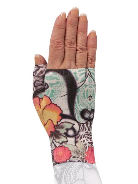 Tattoo Blossom Lymphoedema Gauntlet