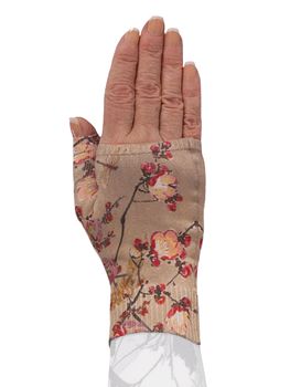 LympheDIVAS Plum Blossom Lymphoedema Gauntlet