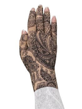 LympheDIVAS Black Paisley Lymphoedema Glove