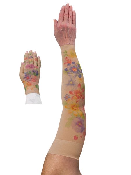 Dahlia Lymphoedema Sleeve and Glove Set