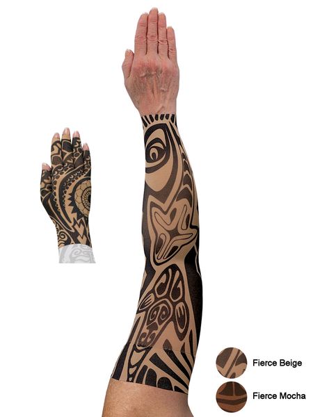 Fierce Lymphoedema Sleeve and Glove Set