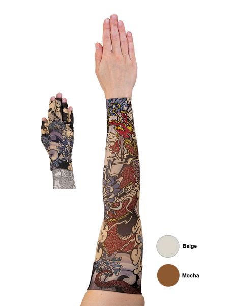 Dragons Lair Lymphoedema Sleeve and Glove Set